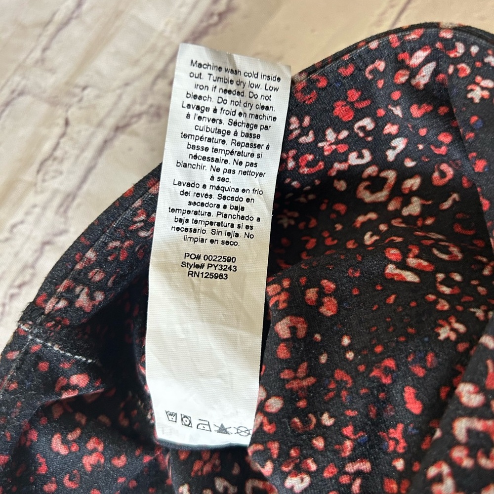 Beyond Yoga Space Dye Softmark Printed MIDI Legging Ditsy Leopard 7/8 Size Small - Picture 6 of 8